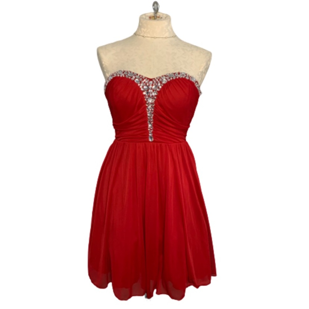 ❌SOLD❌ SPEECHLESS 13295 Embellished Party Womens Dress